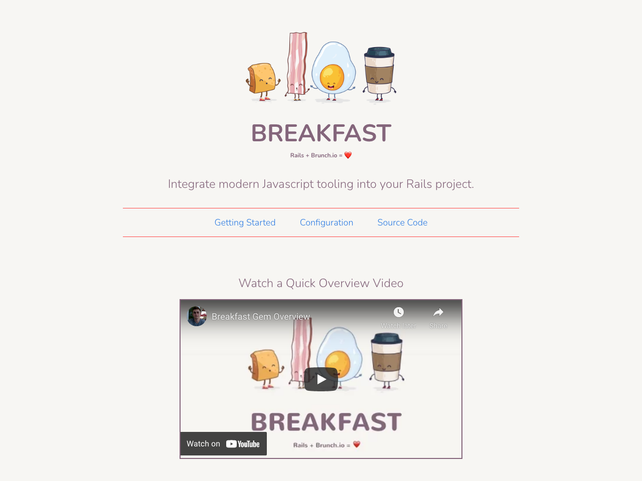 Breakfast screenshot