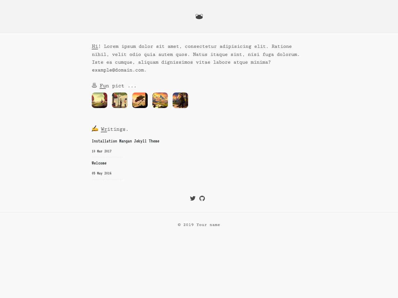 Mangan screenshot