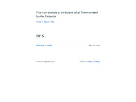 Butane screenshot