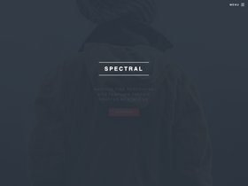 Spectral screenshot