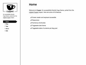 Cupper screenshot